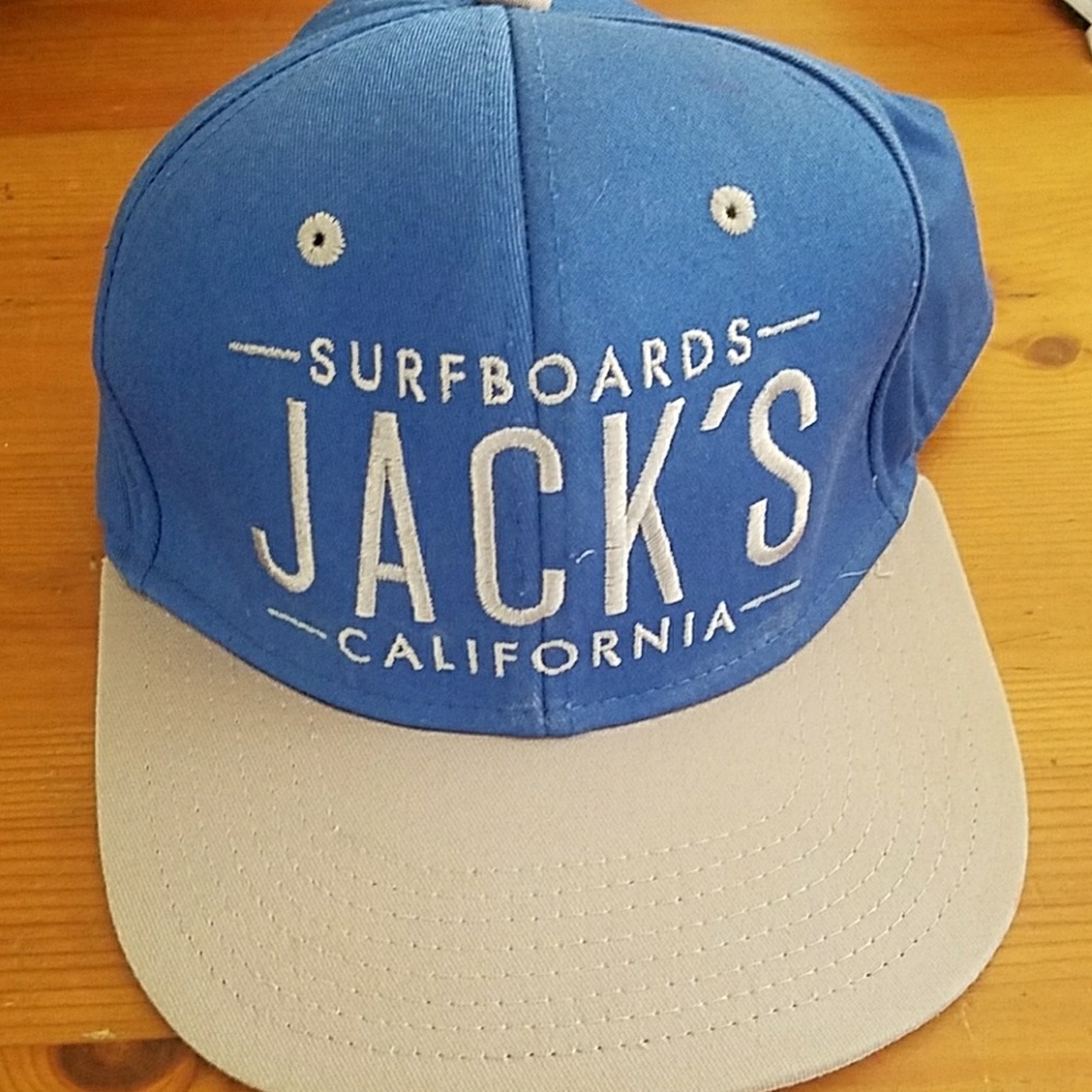 Blue Jack's surfboard hat